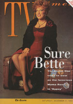 Newspaper TV Guide Cover The Gazette TV Times December 11 1993