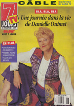 Canadian TV 7 Jours Cover