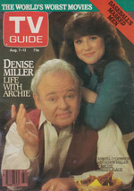 Canadian TV Guide Cover Vol 06 No 32 Issue 293 August 7 1982