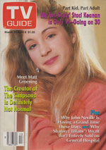 Canadian TV Guide Cover Vol 14 No 13 Issue 691 March 31 1990