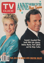 Canadian TV Guide Cover Vol 15 No 08 Issue 738 February 23 1991