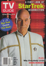 Canadian TV Guide Cover Vol 22 No 50 Issue 1146 December 12 1998