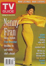 Canadian TV Guide Cover Vol 23 No 04 Issue 1152 January 23 1999