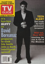 Canadian TV Guide Cover Vol 23 No 33 Issue 1181 August 14 1999