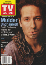 Canadian TV Guide Cover Vol 24 No 24 Issue 1224 June 10 2000