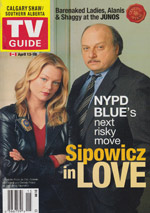 Canadian TV Guide Cover Vol 26 No 15 Issue 1320 April 13 2002