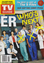 Canadian TV Guide Cover Vol 26 No 19 Issue 1324 May 11 2002